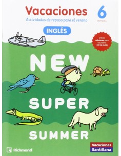NEW SUPER SUMMER 6º primaria book audio